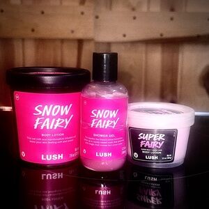 Lush Cosmetics Snow Fairy / Super Fairy Trio!